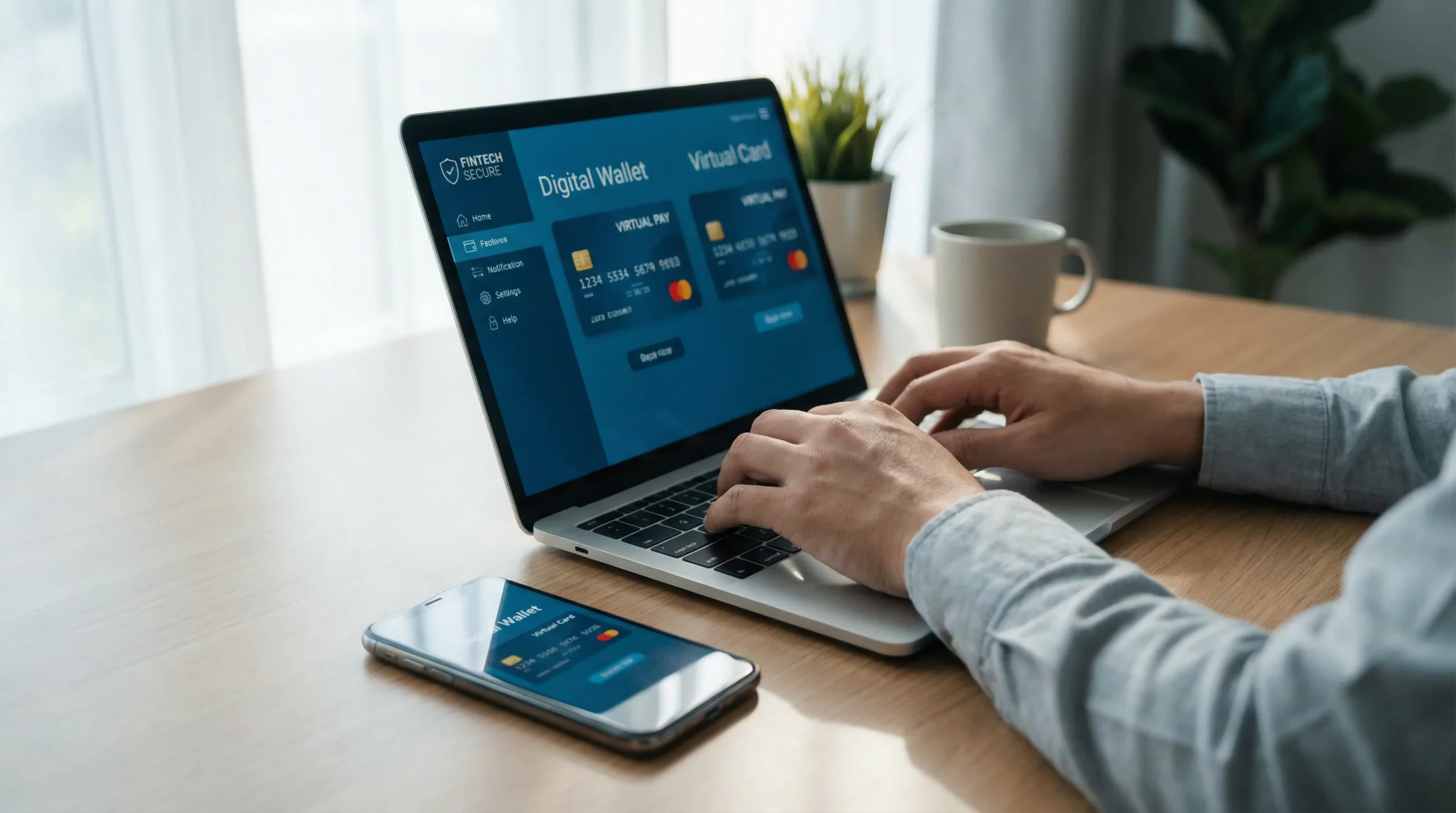Tarjeta virtual AstroPay junto a interfaz de casa de apuestas